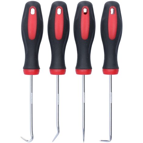 4-teiliges Mini-Präzisionshaken-Set für Mechaniker, Kfz-Techniker und den täglichen Gebrauch, 155 mm / 6,1 Zoll