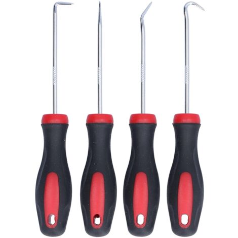 4-teiliges Pick-Haken-Set, präziser O-Ring-Abzieher für Öldichtungen im Auto, 150 mm