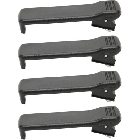 4-teiliges Set robuster Funkgeräte-Gürtelclips, Ersatzzubehör für Motorola CP040, CP140, CP150 und CP160, praktisch und langlebig