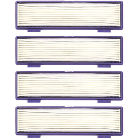 4-teiliges Staubsaugerfilter-Set, praktisches Ersatzteil passend für Neato 70E 75 80 85 D75 D80 D85 D3 D5 D7