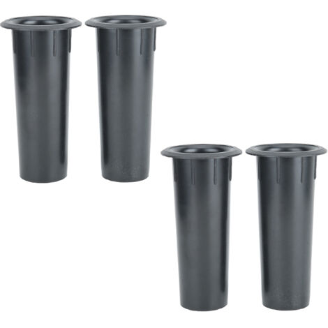4-teiliges Subwoofer-Lautsprecher-Belüftungsrohr-Set für 4-6 Zoll Lautsprecher mit 45 mm Öffnung