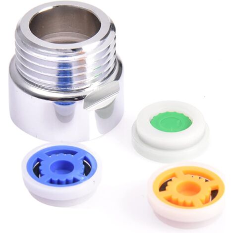 4-teiliges Wasserdurchflussbegrenzer-Set, Dusch-Durchflussbegrenzer-Set zum Wassersparen, bis zu 70 % Wassereinsparung, 4 l/6 l/9 l/min Wasserdurchflussbegrenzer-Set Wasser für Duschschlauch