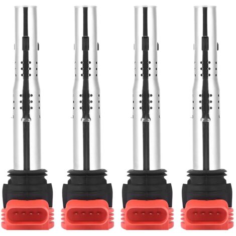 4-teiliges Zündspulen-Set 06E 905 115E für Automatikgetriebe. Zündspule 06E 905 115E. Autozubehör: Zündspule + Zündspule 06E905115E, 07K 905 715F & 06H 905 115B