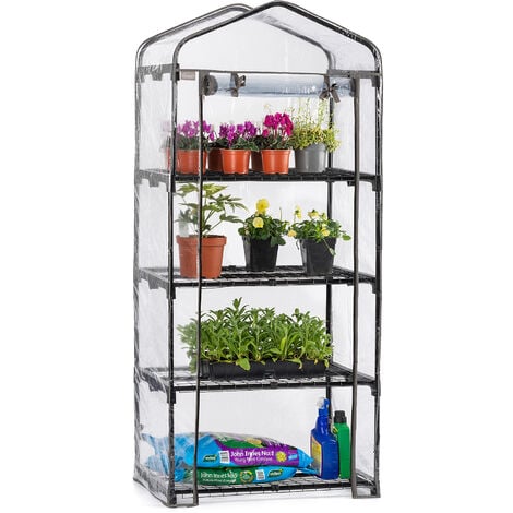 4 Tier Mini Greenhouse - PVC
