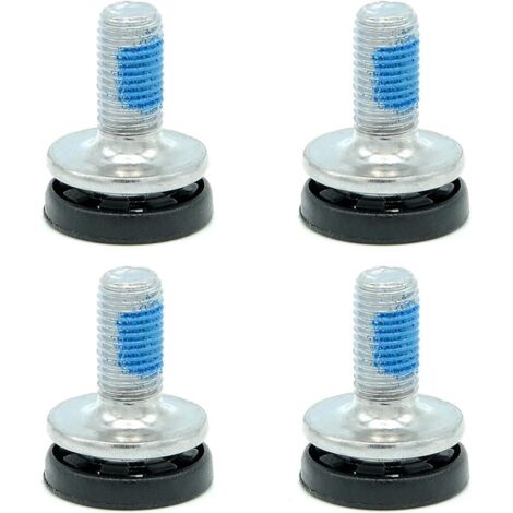 4 tornillos para bicicleta, tornillos M8 sellados y curvos para bielas y plato.