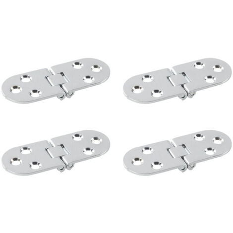 (4 uds) Bisagras plegables Bisagras de mesa Bisagras plegables para muebles Bisagras Bisagras de mesa plegables Bisagra de aleación de zinc con