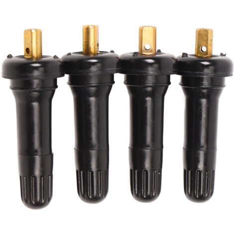 4 valves de pneu étanches à clipser, de remplacement pour capteur de pression de pneu Ford