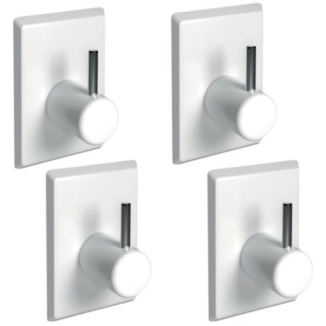 4 varitas agitadas para Handtuch GARDENHAKEN Spirella blanca