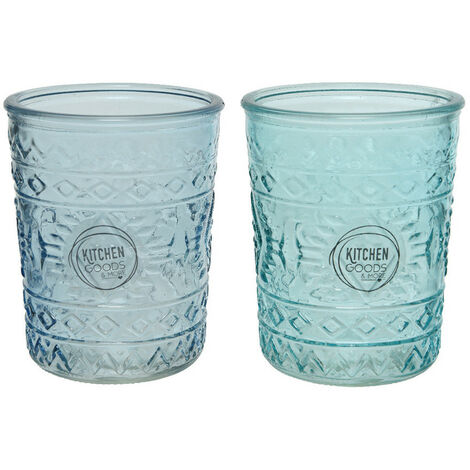 4 Verre Avec Relief,  ø8.3x10.3cm 350ml
