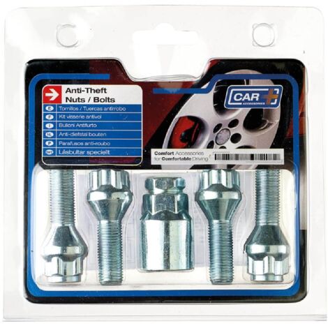 4 Vis 14x150 Type F L2 28mm - Antivol de Roues - Car+