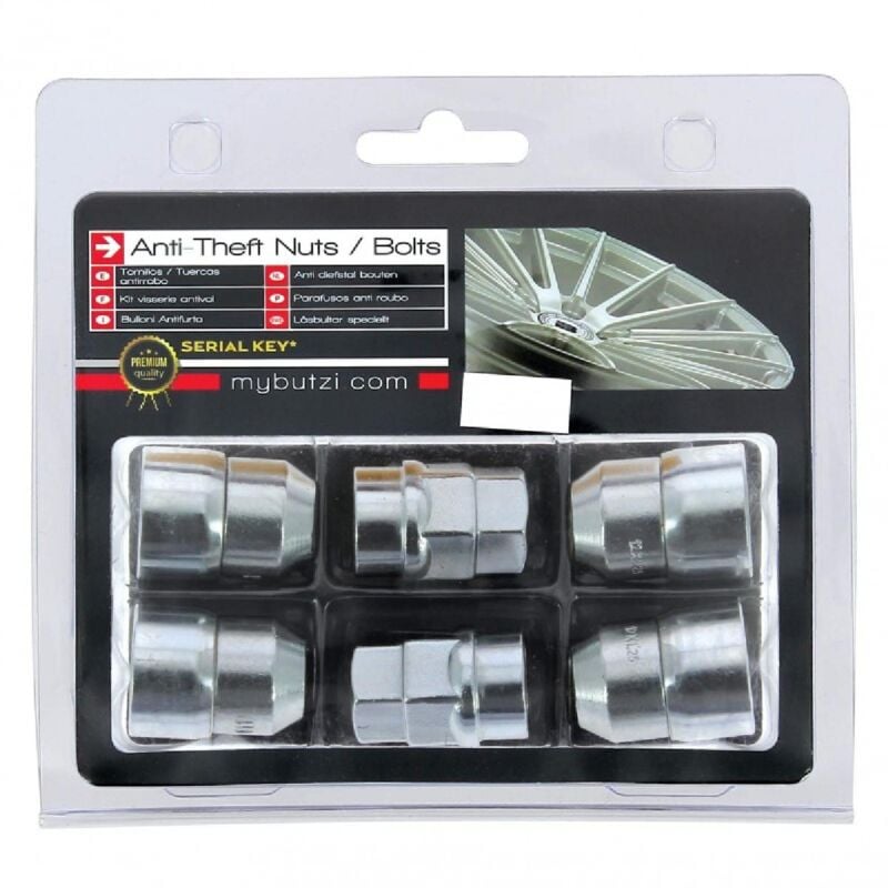 4 Vis Antivol 14x150 + 2 Clefs Avec Numero De Series