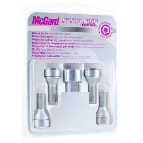4 VIS ANTIVOL SL MCGARD M14X1.5/ R14/ LONG. 37.1 MM / Ø19 MM