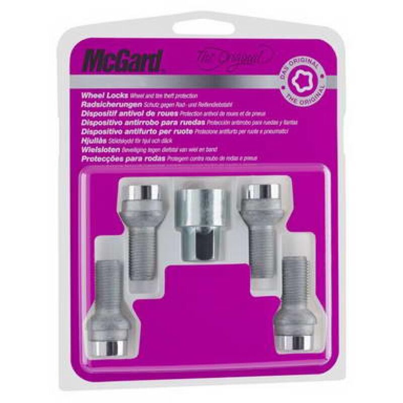 Mcgard - 4 Vis Antivol su M14X1.5 R14 long. 27MM D17MM - 28174SU