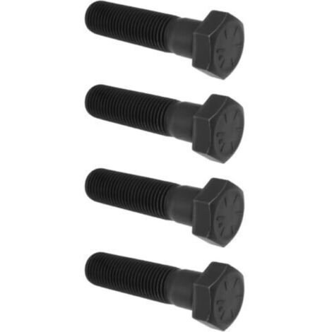 4 Vis de Lame de Tondeuse à Gazon 3/8-24 UNF Filetage à Droite Référence 532181712 Compatible avec Husqvarna McCulloch Et AYP
