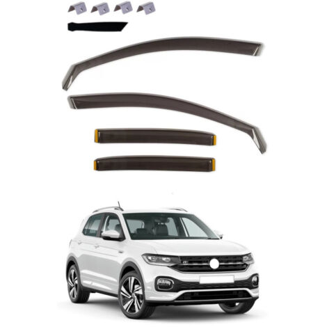 Комплект от 4бр. ветробрани за VW T-CROSS 5D 2019+