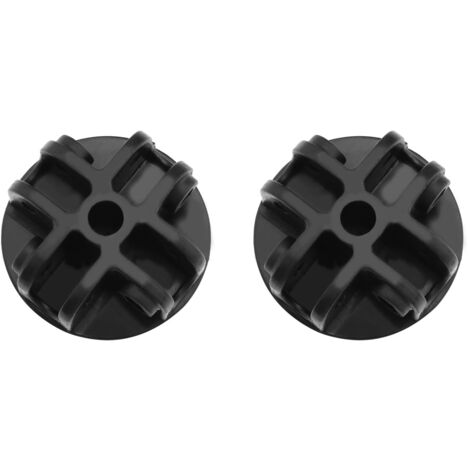 CSPARKV 4-Wege-Mitteldachstütze für Pavillon-Zelt, rund, Ersatzzubehör aus schwarzem Kunststoff