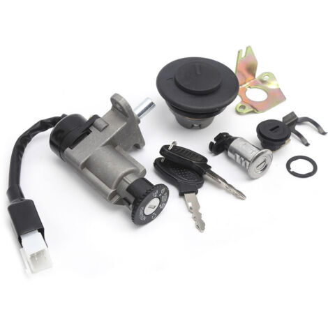 4-wire ignition switch assembly for 50cc 150cc 139QMB GY6 gas scooters, new product for Chinese mopeds