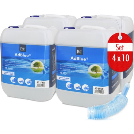 HÖFER CHEMIE GMBH 4 x 10 Litre AdBlue - l'écologie par Höfer Chemie