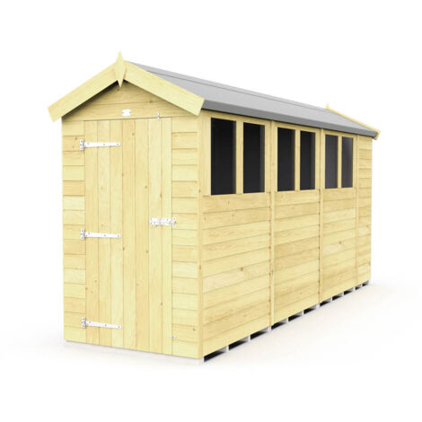 4 x 14 Apex Shed