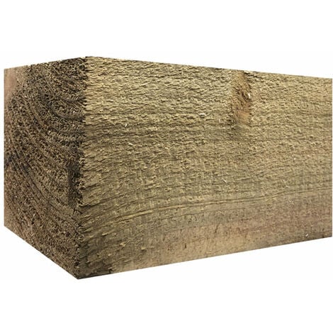 4" x 4" (100mm) Pressure Treated Timber Wooden Gate Fence Post - L: 2.4m - pack of 10