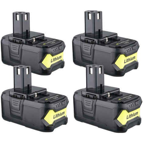 4 x 7.0Ah 18V Lithium Batterie de remplacement pour Ryobi One Plus Batterie BPL1815 P104 P108 P102 P103 P105 P107 P109 P122 BPL-1815 BPL-1 BPL822