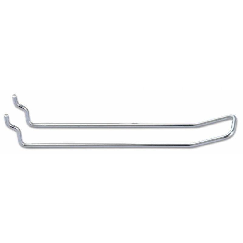 Homegarden - 4 x crochets bl pour panneaux perforés fig.8 cm.20 (pz.5)