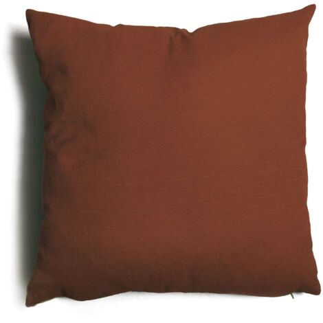 4 x CUSCINO TULIPANO 57X57CM MARRONE 1551