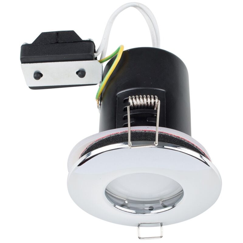 1//6pcs IP65 Bathroom Fire Rated Downlight LED GU10 Recessed Ceiling Spot Lights