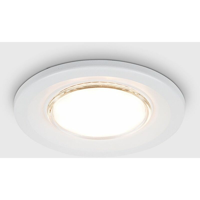 Pack Of 10 Minisun Fire Rated Paintable Matt White Gu10 Recessed Ceiling Downlight Spotlights Recessed Lighting Lighting