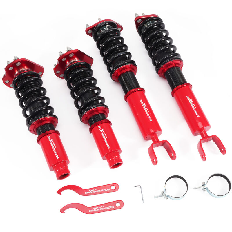 Image of 4 x Gewindefahrwerk for Honda Prelude BB1/BB2 BB6/BB8 1992-2000 Stoßdämpfer