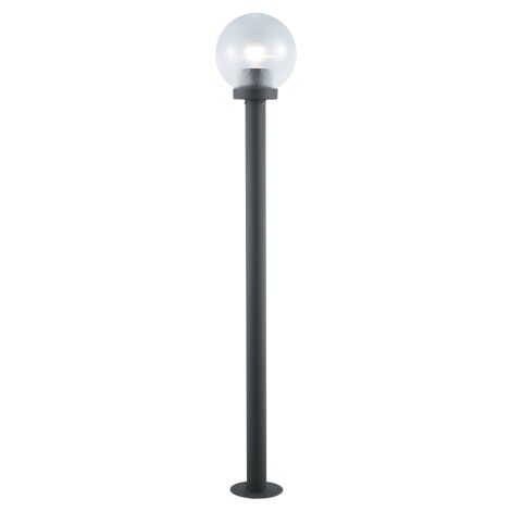 4 x LAMPIONE GLOBO A PAVIMENTO H 120 CM