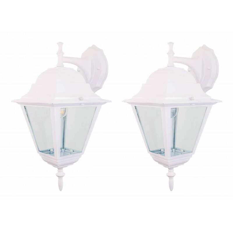 4 x Linterna New York Down con Brazo Blanco