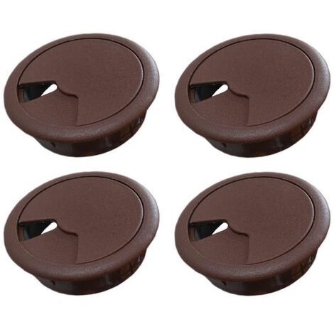 Passe-câble De Bureau En Alliage De Zinc - Couvercle De Trou De Passage Pour Bureau