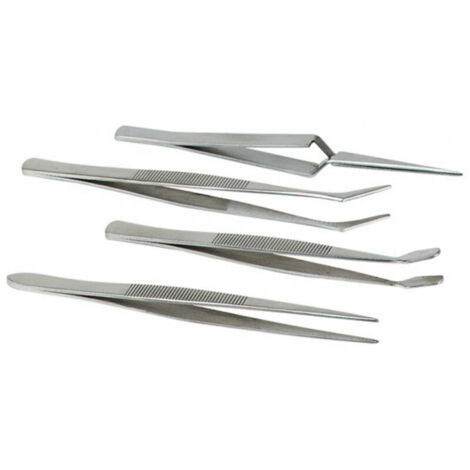 4 x Pinces brucelle