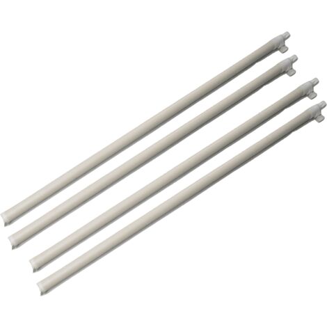 4 x XL Windbreak Tension Rods - Adjustable Straighten Stretch Bar