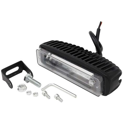 4-Zoll-30-W-LED-Warnleuchte für Gabelstapler, LKW, Auto, Sicherheits-Arbeitslichtleiste, Lager-Gefahrenbereichsleuchte