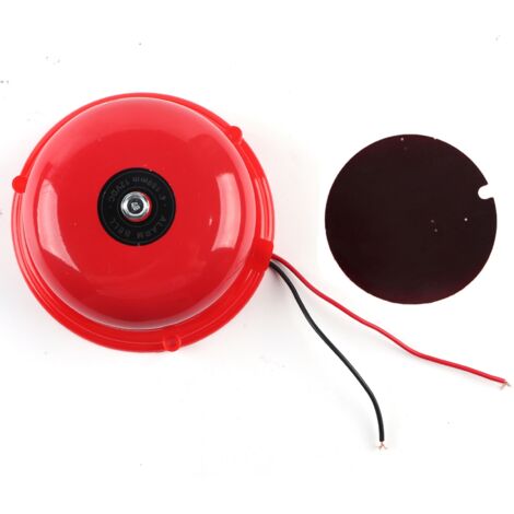 4-Zoll-Metallglocke, 100 dB, interner Schlagmechanismus, für Brandmeldeanlagen (12 V)