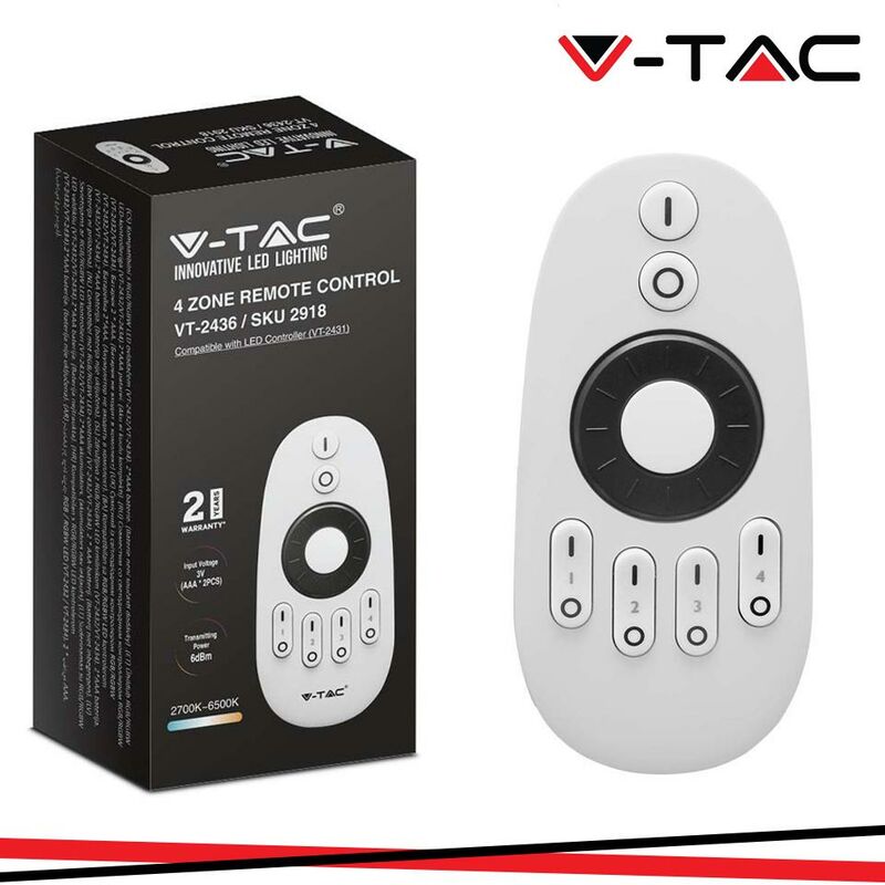 Image of 4 zone remote controller