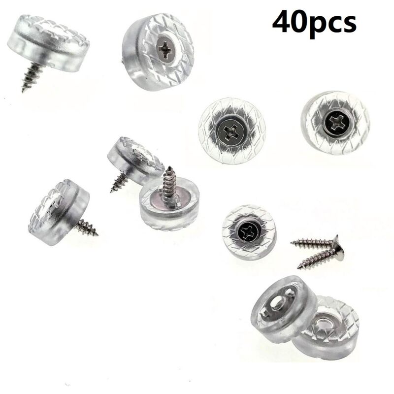 40 almohadillas protectoras de silicona antideslizantes, resistentes a la humedad y silenciosas, de 18 mm de grosor. Almohadillas para muebles con