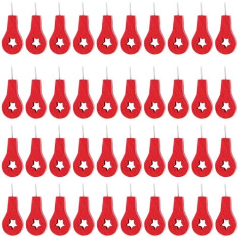 40 chinchetas decorativas rojas con diseño de mapa para tableros de corcho, oficinas y escuelas