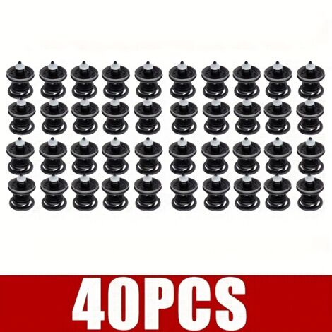 40 clips de panneau de porte compatibles avec les modèles Tiguan, Passat, Magtotan, Touran et Polo.