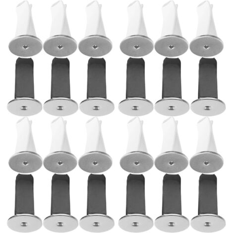 40 Clips de Ventilation pour Diffuseur de Voiture en Métal 20 Clips Noirs