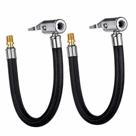 40 cm Auto Auto Luft Reifen Reifen Chuck Inflator Pumpe Schlauch Adapter Ventil Schlauch Werkzeug (2 stücke)