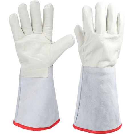 40 cm de long cryogénique LNG traitement de l'azote liquide gant de protection travail cryo gants