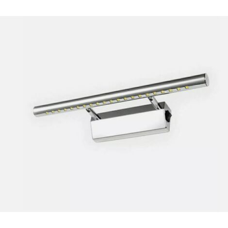40 cm LED-Wandleuchte mit Edelstahlspiegel – JINFGERNE – Weißes Licht, integrierter Schalter, modernes und energieeffizientes Design