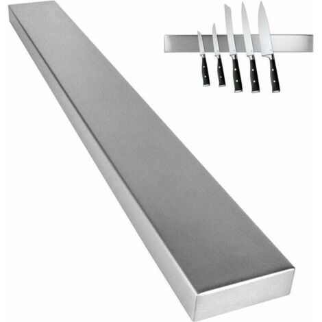 40 cm Porte-couteaux et couverts magnétique en acier inoxydable