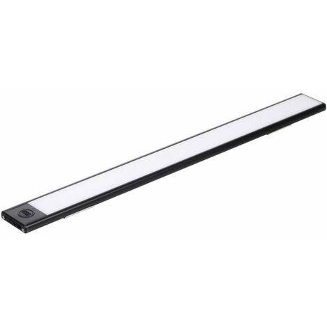 40 cm Schwarz-Weiß-Leuchte mit Lichtsensor, intelligentem Bewegungssensor, ultradünner LED-Leuchte