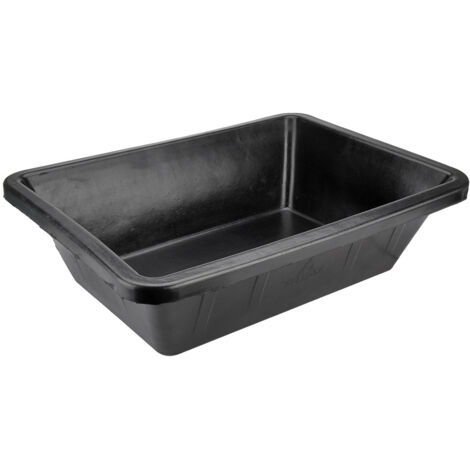 40 l Behälter ausresistentem Gummi schwarz. ø685x505x190 mm