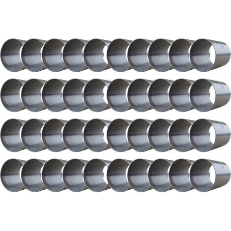 40 manchons lisses femelle femelle PVC Ø100 - First Plast