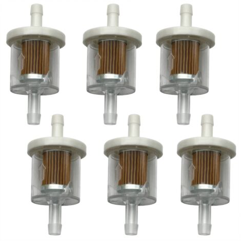 40 Micron Fuel Filter Inline Fuel Filter 1/4" Replacement Fuel Filter for Briggs Stratton 691035